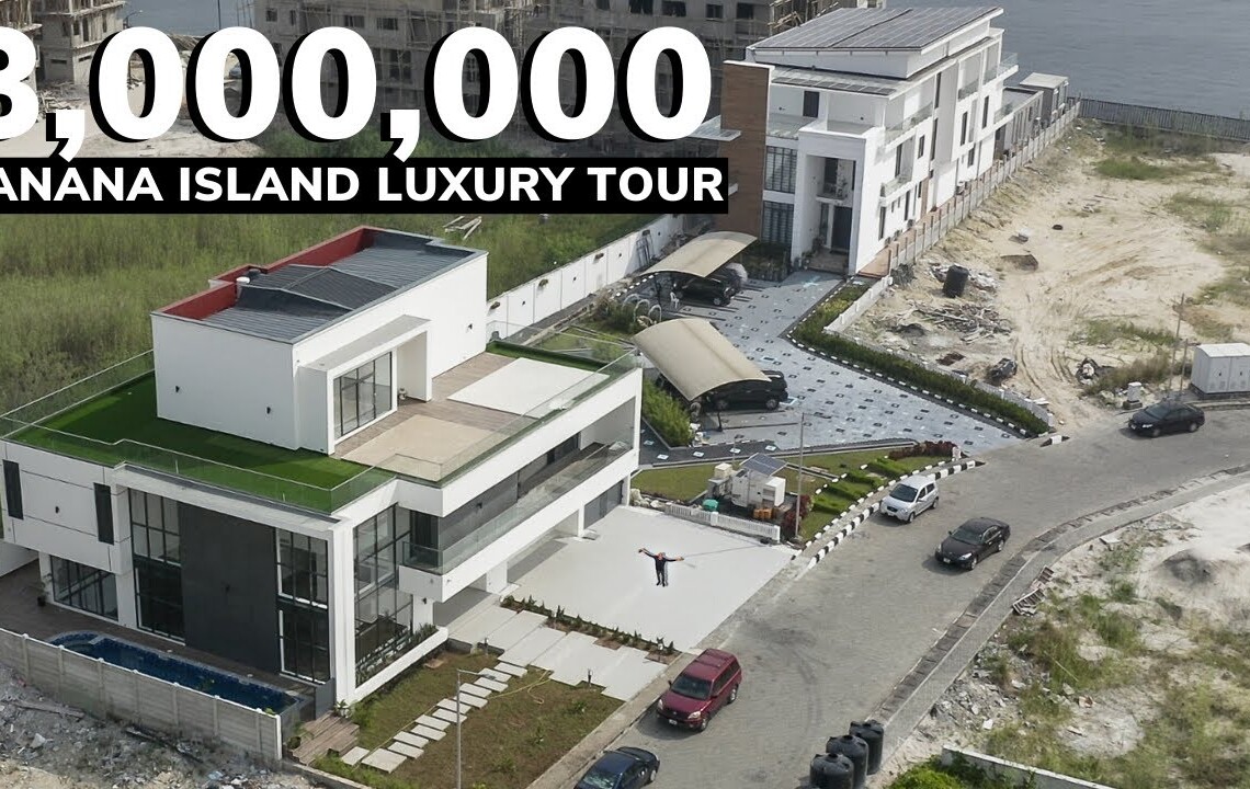 Inside a 3,000,000 Banana Island Luxury Home with an Ocean View in